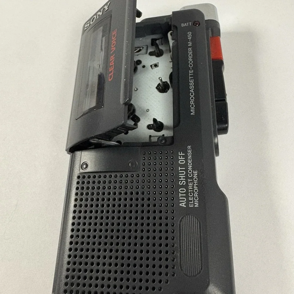 Sony Microcassette-Corder M-450 with Voice Recorder